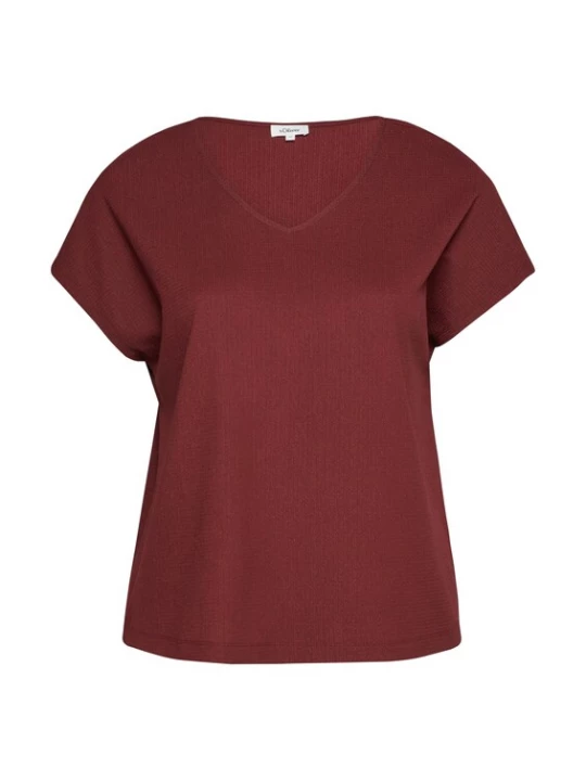 Foto van product s.Oliver Shirt bordeaux