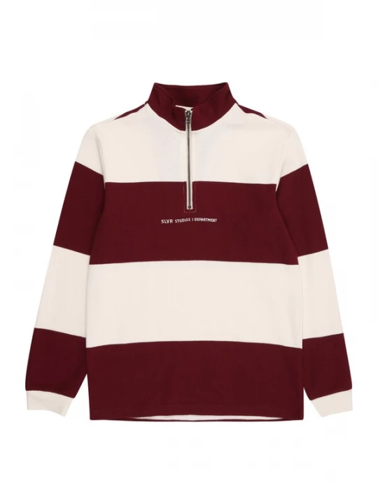 Foto van product s.Oliver Shirt bordeaux / wit