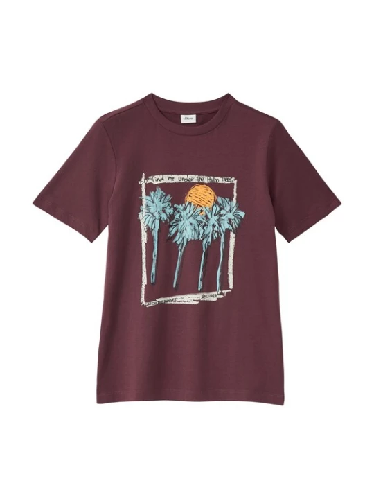 Foto van product s.Oliver Shirt bourgogne
