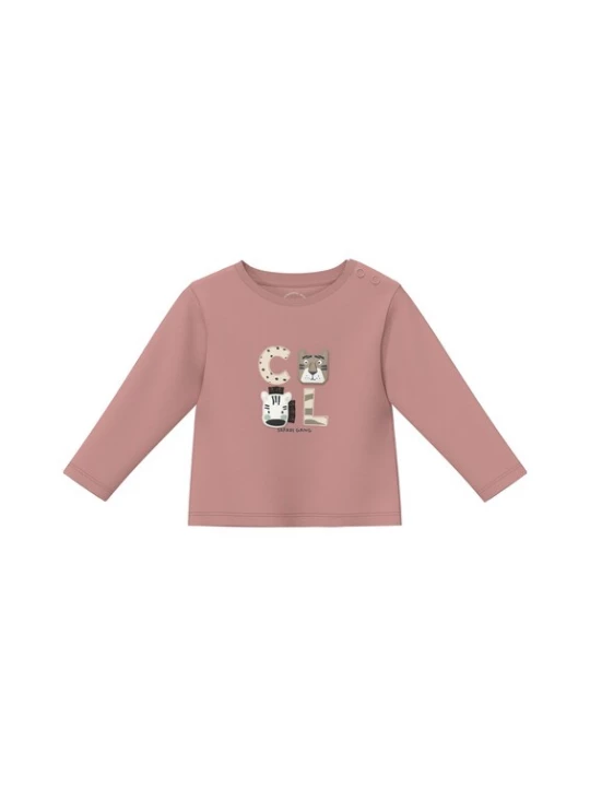 Foto van product s.Oliver Shirt brokaat / pitaja roze / zwart / wit