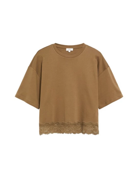 Foto van product s.Oliver Shirt bruin