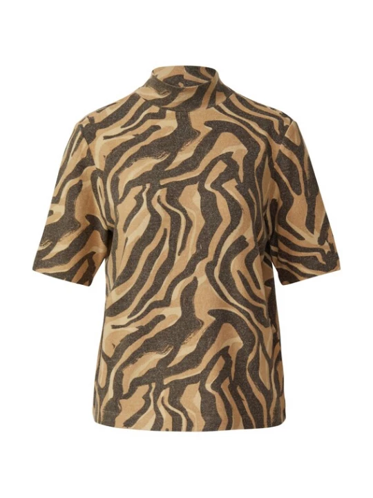 Foto van product s.Oliver Shirt bruin / cappuccino / mokka