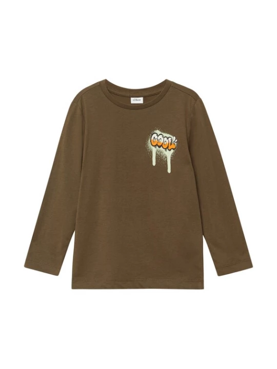 Foto van product s.Oliver Shirt bruin / gemengde kleuren