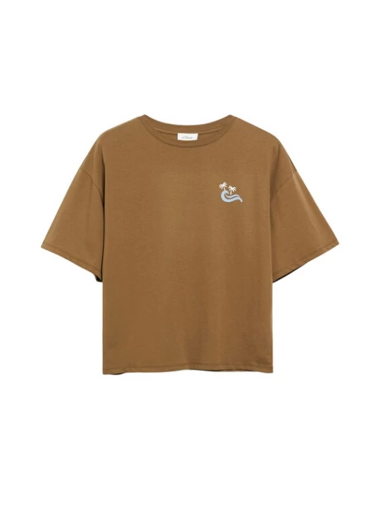 Foto van product s.Oliver Shirt bruin / gemengde kleuren