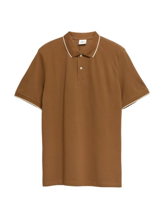 Foto van product s.Oliver Shirt bruin / wit