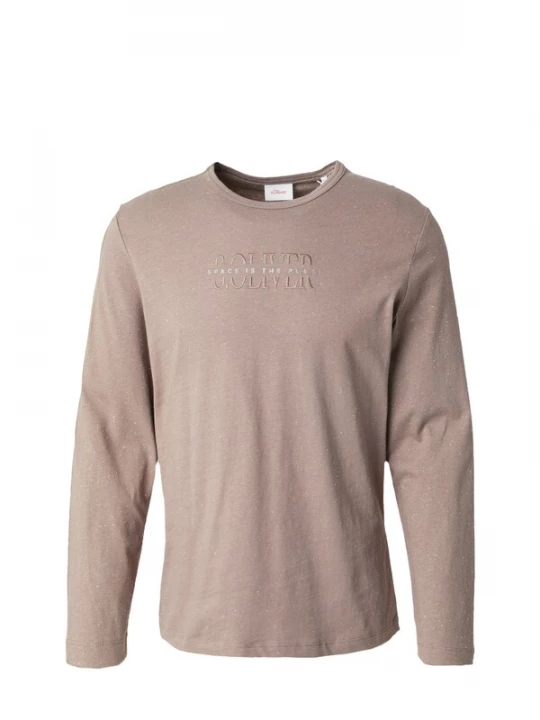 Foto van product s.Oliver Shirt bruin / wit