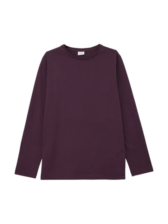 Foto van product s.Oliver Shirt cappuccino / aubergine / zwart