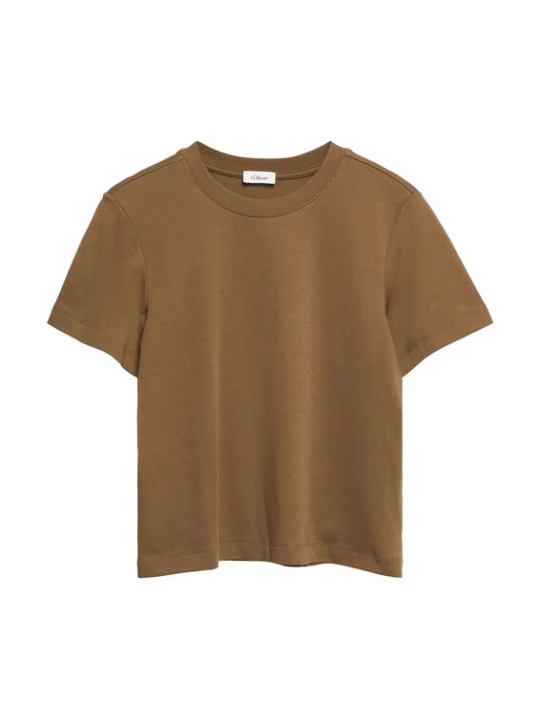 Foto van product s.Oliver Shirt chocoladebruin