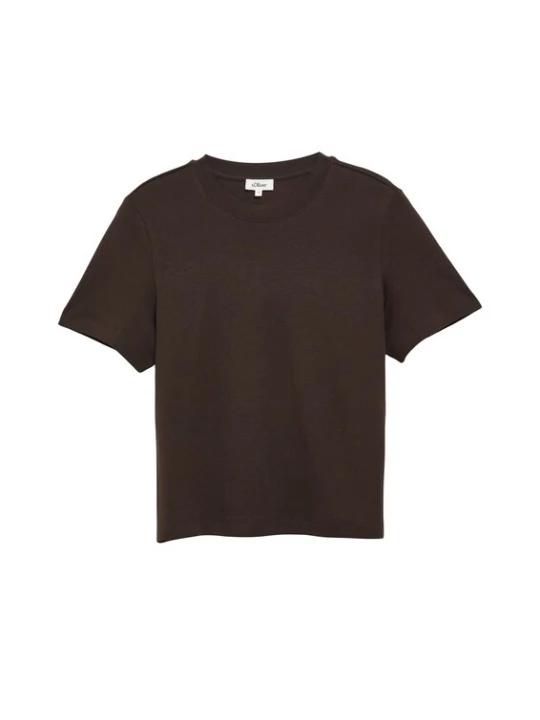 Foto van product s.Oliver Shirt chocoladebruin