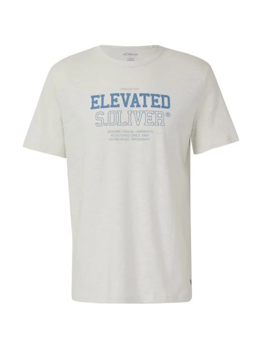 Foto van product s.Oliver Shirt crème / blauw