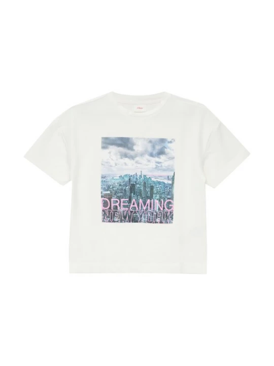 Foto van product s.Oliver Shirt crème / gemengde kleuren