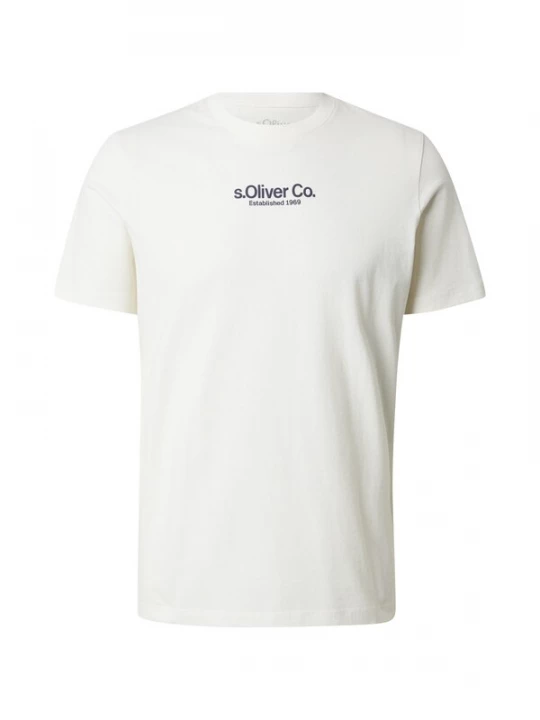 Foto van product s.Oliver Shirt crème / navy