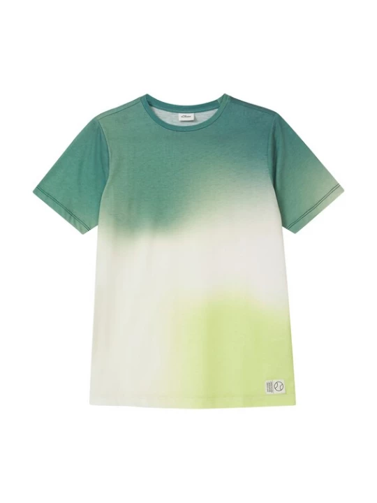 Foto van product s.Oliver Shirt crème / spar / grasgroen