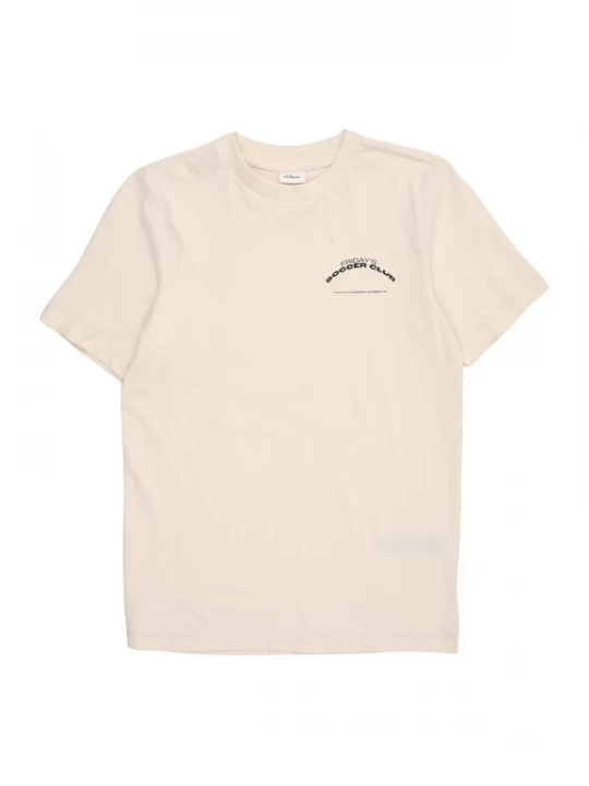 Foto van product s.Oliver Shirt crème / zwart