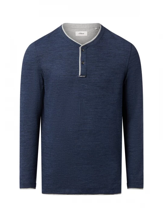 Foto van product s.Oliver Shirt donkerblauw