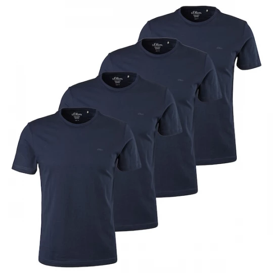 Foto van product s.Oliver Shirt donkerblauw