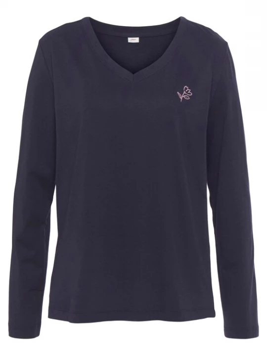 Foto van product s.Oliver Shirt donkerblauw