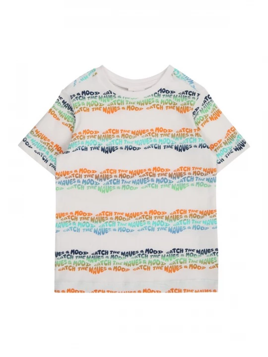 Foto van product s.Oliver Shirt donkerblauw / mintgroen / donkeroranje / natuurwit