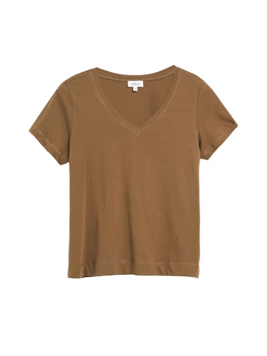 Foto van product s.Oliver Shirt donkerbruin