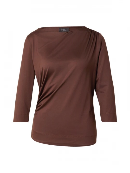 Foto van product s.Oliver Shirt donkerbruin