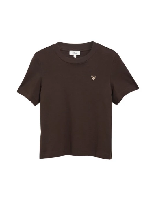 Foto van product s.Oliver Shirt donkerbruin
