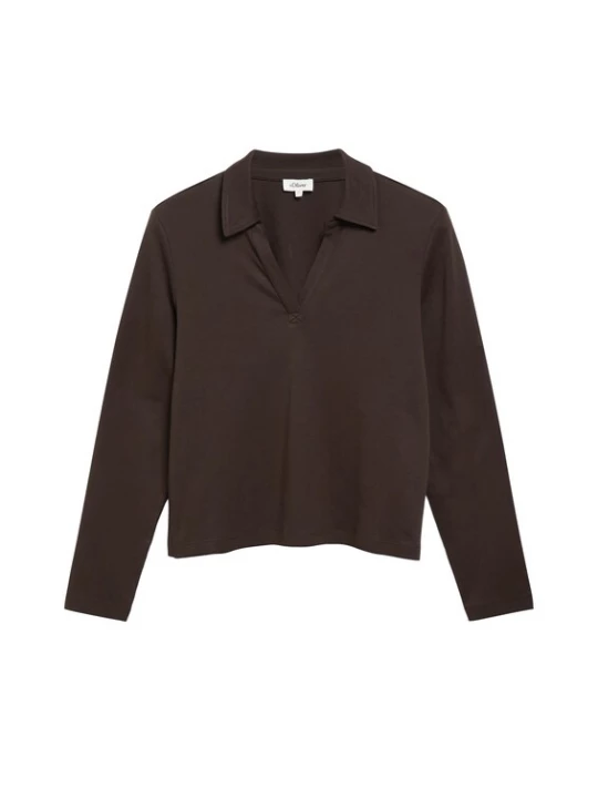 Foto van product s.Oliver Shirt donkerbruin