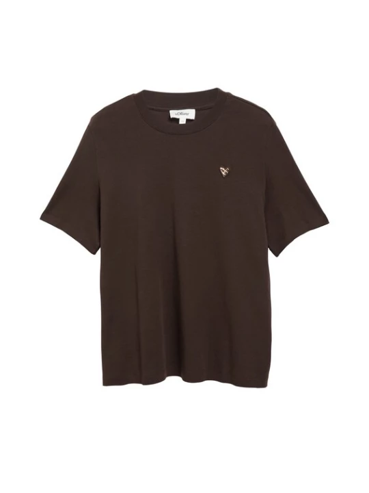 Foto van product s.Oliver Shirt donkerbruin