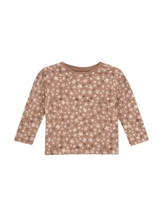 Foto van product s.Oliver Shirt donkerbruin / roestrood / wit