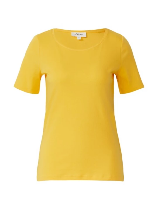 Foto van product s.Oliver Shirt donkergeel