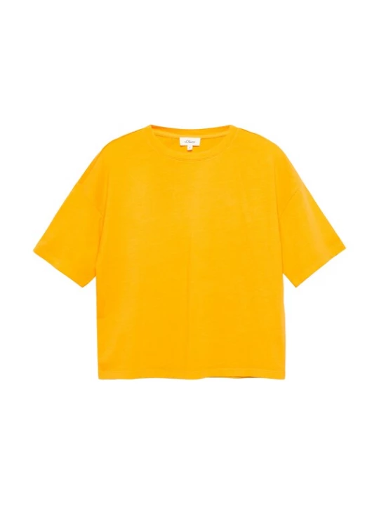 Foto van product s.Oliver Shirt donkergeel