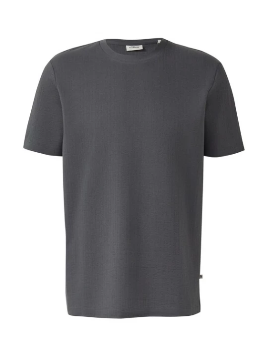 Foto van product s.Oliver Shirt donkergrijs