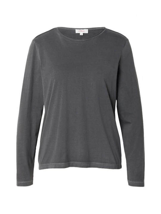 Foto van product s.Oliver Shirt donkergrijs