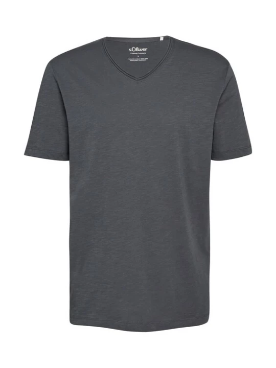 Foto van product s.Oliver Shirt donkergrijs