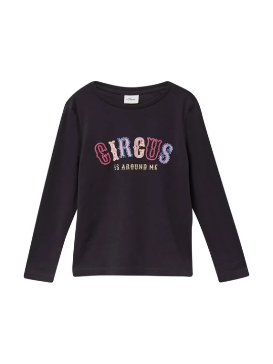 Foto van product s.Oliver Shirt donkergrijs / gemengde kleuren