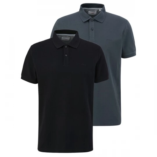 Foto van product s.Oliver Shirt donkergrijs / zwart