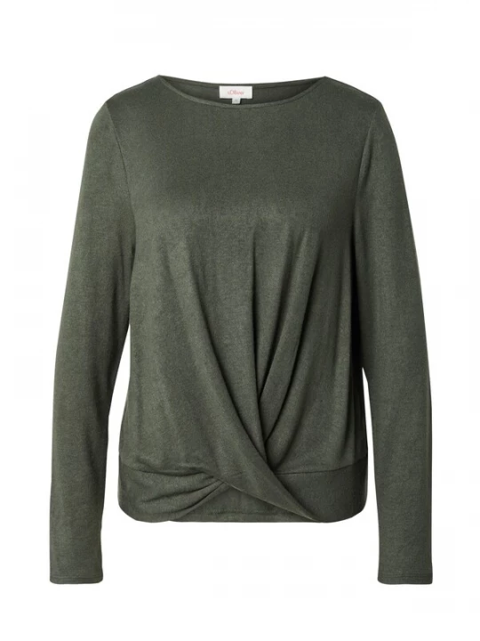 Foto van product s.Oliver Shirt donkergroen