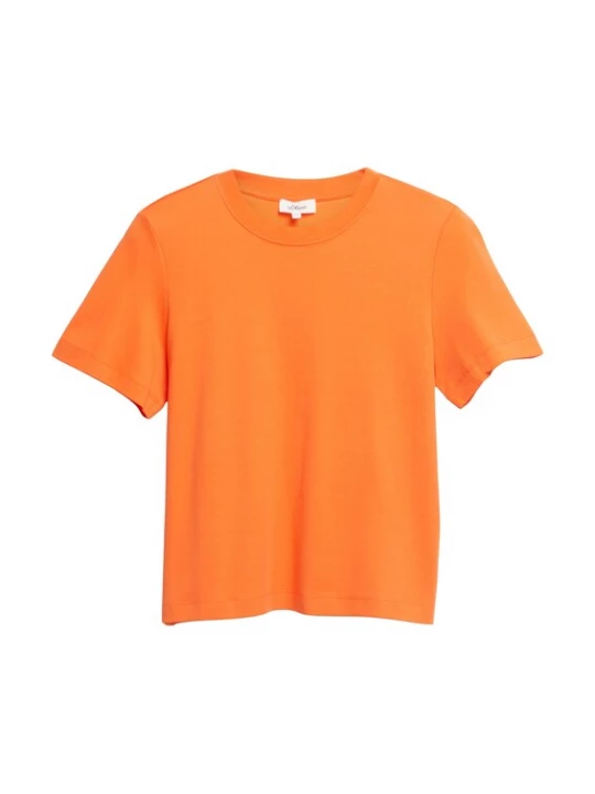 Foto van product s.Oliver Shirt donkeroranje