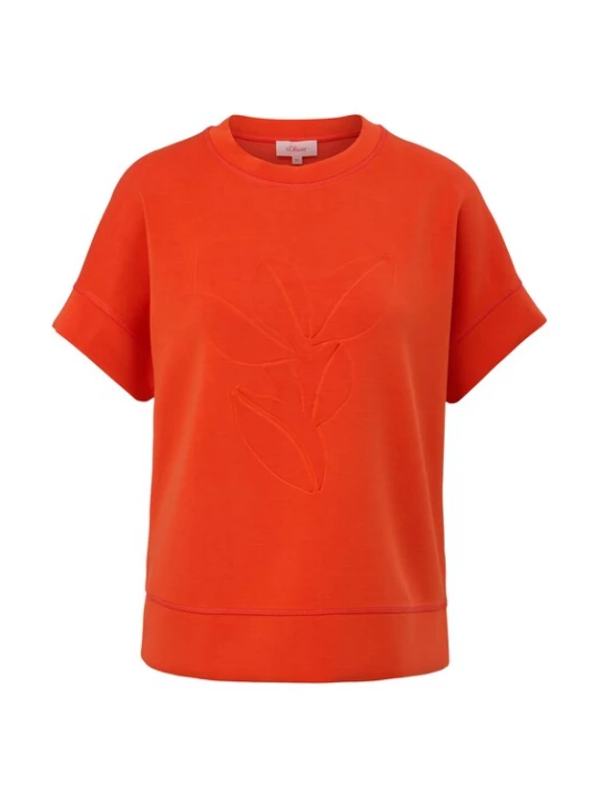 Foto van product s.Oliver Shirt donkeroranje
