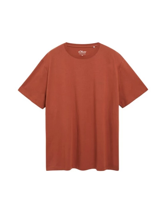 Foto van product s.Oliver Shirt donkeroranje