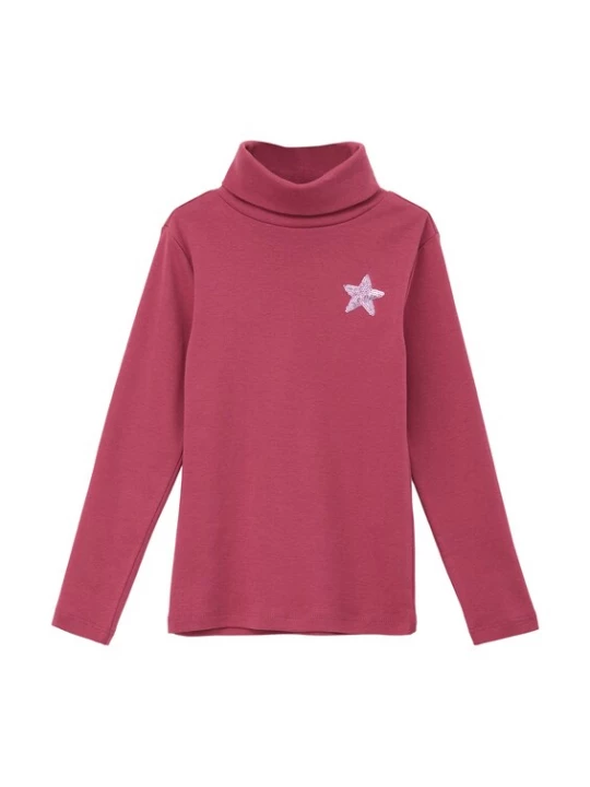 Foto van product s.Oliver Shirt donkerroze / wit