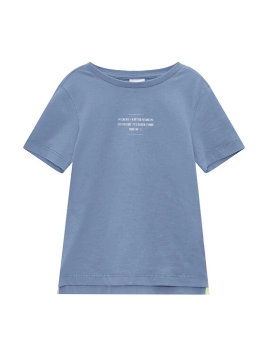 Foto van product s.Oliver Shirt duifblauw / wit