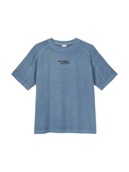 Foto van product s.Oliver Shirt duifblauw / zwart