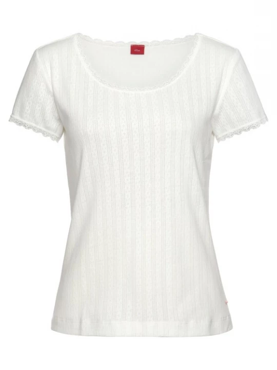 Foto van product s.Oliver Shirt ecru