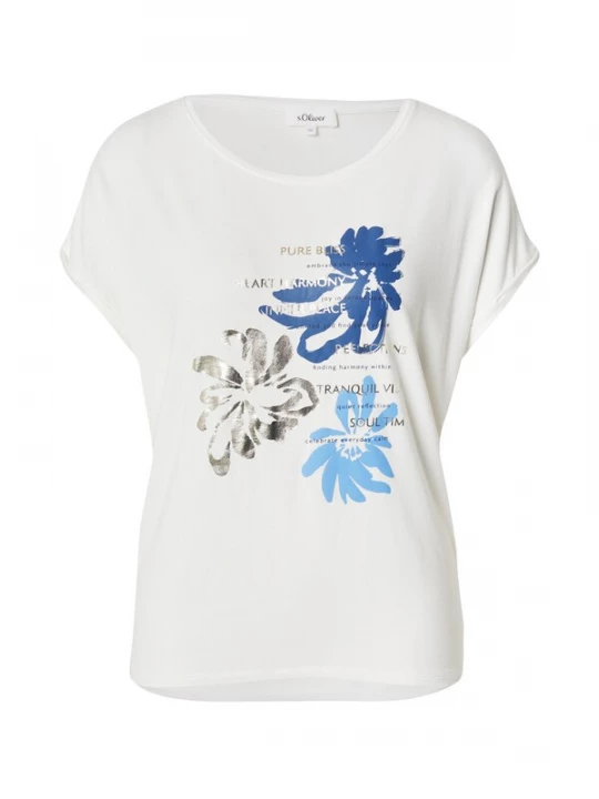 Foto van product s.Oliver Shirt ecru / gemengde kleuren