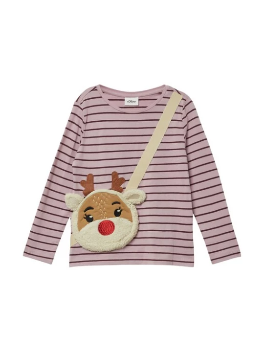Foto van product s.Oliver Shirt ecru / pueblo / mauve / cyclaam