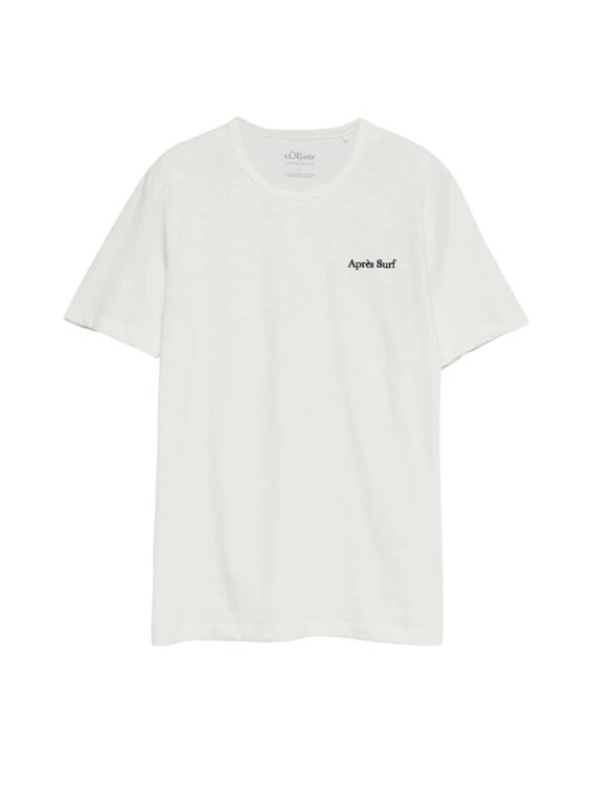 Foto van product s.Oliver Shirt ecru / zwart