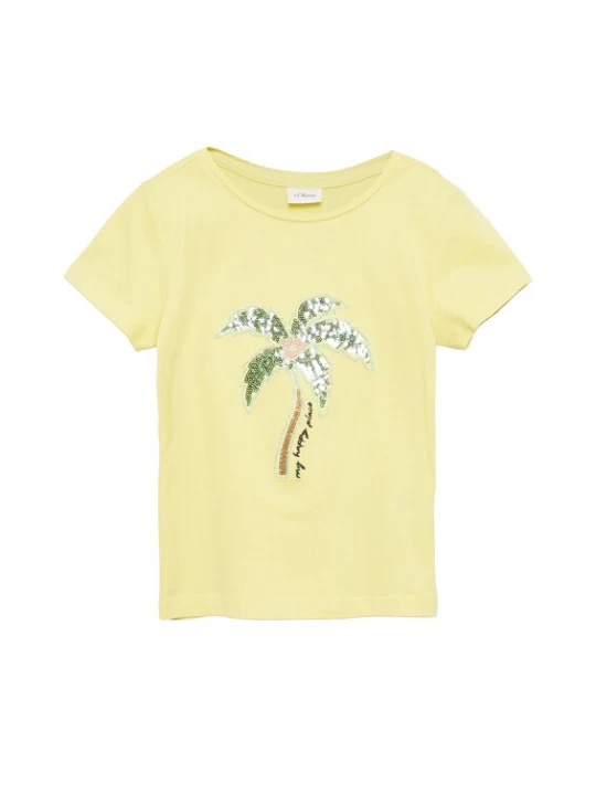 Foto van product s.Oliver Shirt geel / gemengde kleuren
