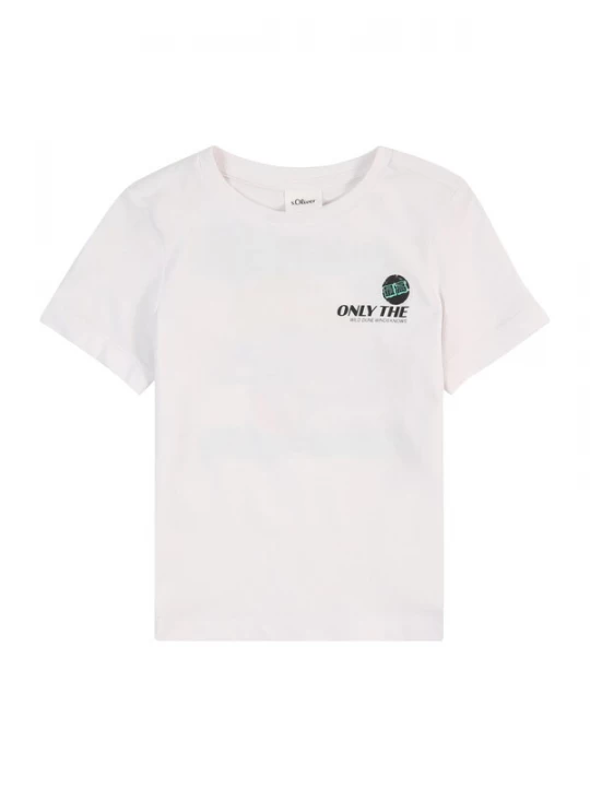 Foto van product s.Oliver Shirt geel / jade groen / zwart / wit