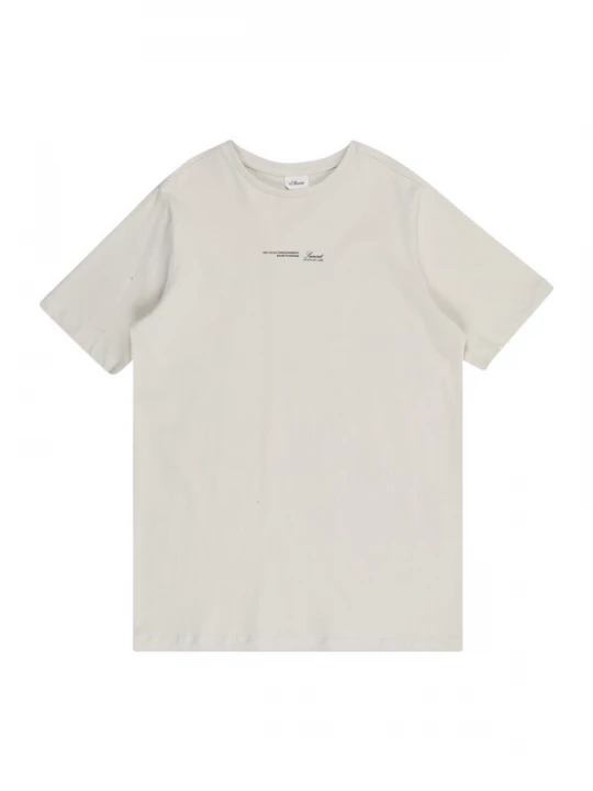 Foto van product s.Oliver Shirt geel / kiwi / zwart / offwhite