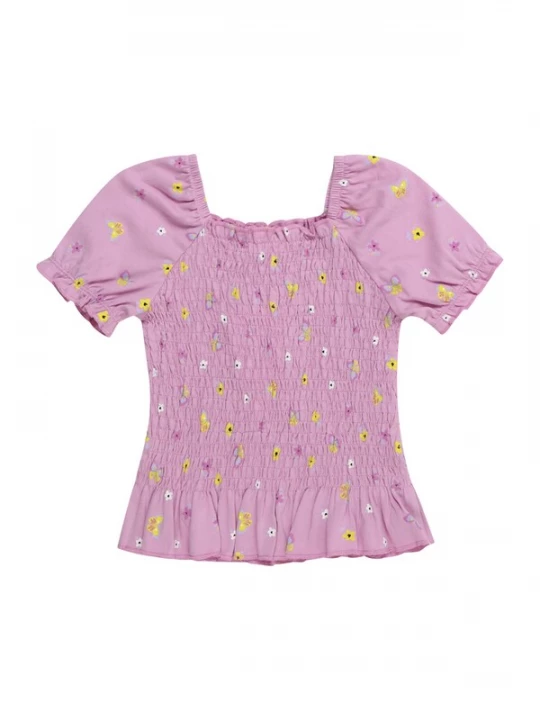 Foto van product s.Oliver Shirt geel / lichtroze / zwart / wit